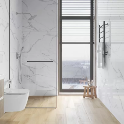 Керамогранит Ceradim х9999304479 Calacatta Splendid Silver Белый Полированный 60х120