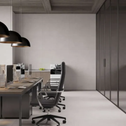 Керамогранит Laparet LP6012G0341R Stucco Grigio PRO серый матовый R10 STR 59.5х119.1