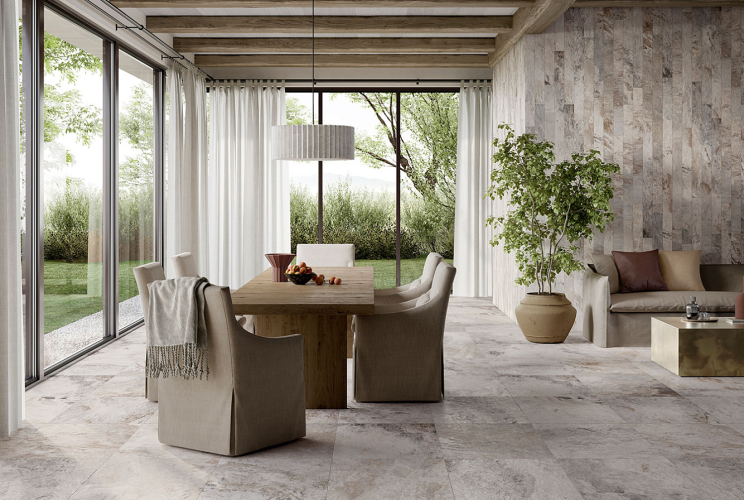 Керамогранит Sant Agostino CSAMETMU12 Metastone Mud Nat Rect 60x120