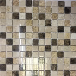 Мозаика NSmosaic KP-739 камень полированная (23*23*4) 300х300