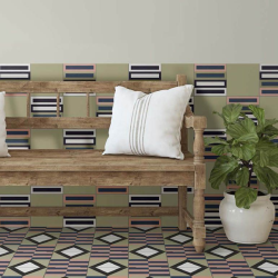 Плитка Equipe Bauhome 27690 Domino Cold 20x20