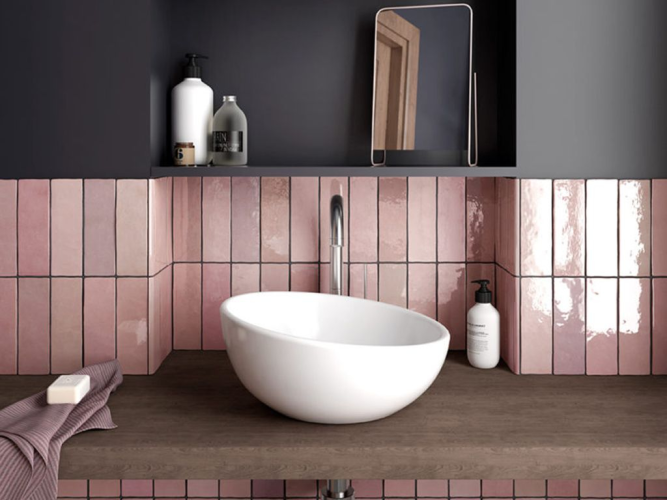 Плитка Equipe Artisan 24466 Rose Mallow 6,5x20