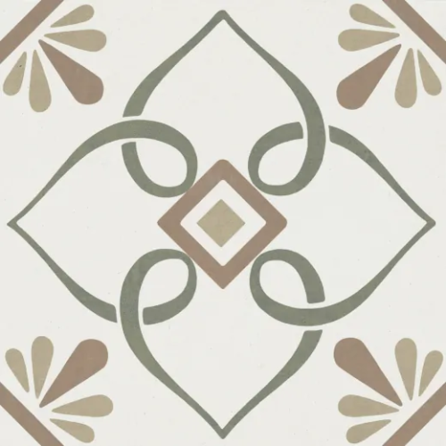 Керамогранит Harmony 37790 Provenza Green Petals/22,3 22,3x22,3