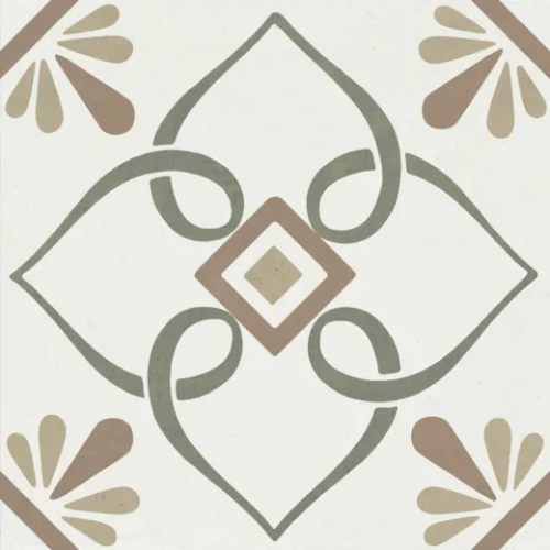Керамогранит Harmony 37790 Provenza Green Petals/22,3 22,3x22,3