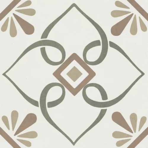 Керамогранит Harmony 37790 Provenza Green Petals/22,3 22,3x22,3