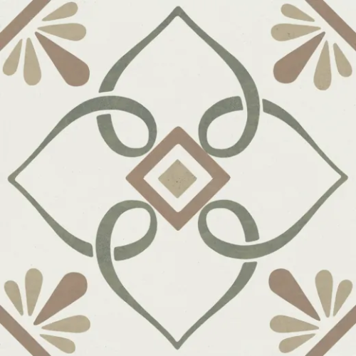 Керамогранит Harmony 37790 Provenza Green Petals/22,3 22,3x22,3