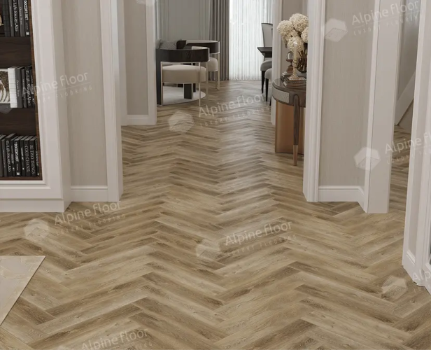 Кварцвиниловая плитка Alpine Floor Parquet LVT Дуб Целата ECO 16-35