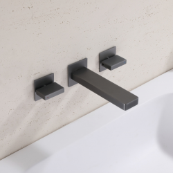 Смеситель ABBER Daheim AF82122NG для раковины скрытого монтажа, никель