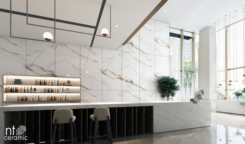 Керамогранит NT Ceramic NTT3001P Carrara Gold 120x240