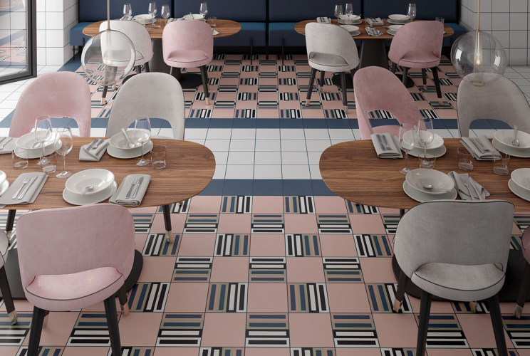Керамогранит Equipe Bauhome 27689 Domino Warm 20x20