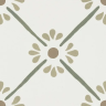 Керамогранит Harmony 37788 Provenza Green Flower/22,3 22,3x22,3