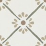 Керамогранит Harmony 37788 Provenza Green Flower/22,3 22,3x22,3