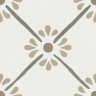Керамогранит Harmony 37788 Provenza Green Flower/22,3 22,3x22,3