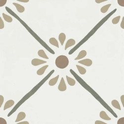 Керамогранит Harmony 37788 Provenza Green Flower/22,3 22,3x22,3