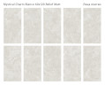 Керамогранит Staro Silk Mystical Charm Bianco Relief Matt 60x120