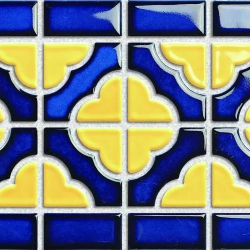 Мозаика NSmosaic BW0019 (48x48) 150x306, глянцевая