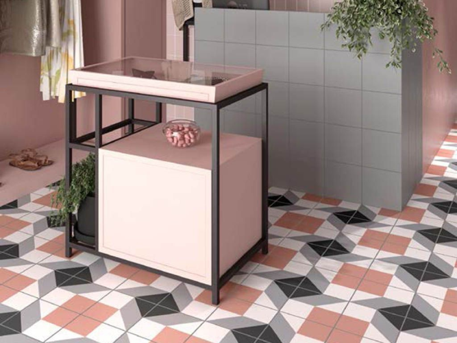 Плитка Equipe Bauhome 27696 Karo Cold 20x20