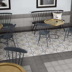 Керамогранит Equipe Art Nouveau 24395 Grey 20x20
