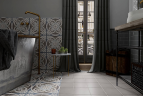 Керамогранит Equipe Art Nouveau 24395 Grey 20x20