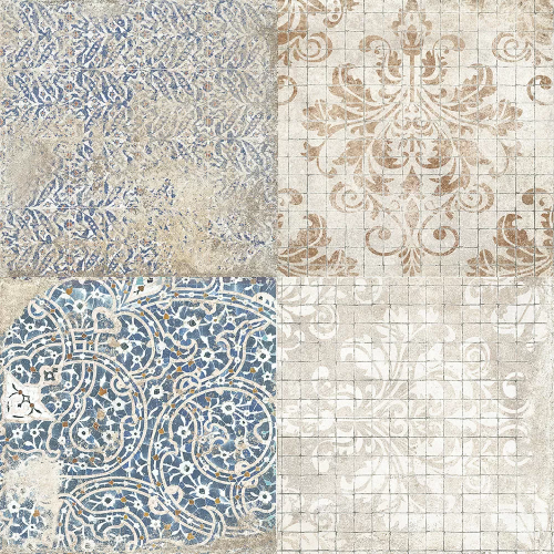 Керамогранит Mykonos Mediterranea Med Tabarca Decors 45х45