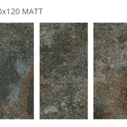 Керамогранит Staro Metal Crystal Green Matt 60x120