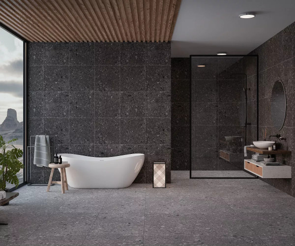 Керамогранит Prime Ceramics Gloria Dark Silver 60x60