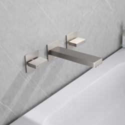 Смеситель ABBER Daheim AF82122SP для раковины скрытого монтажа, сатин