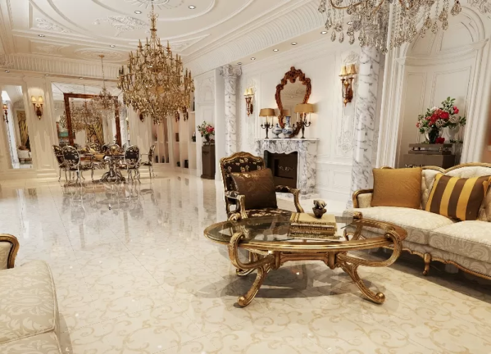 Керамогранит Eurotile Taptal Ivory 720 TTL1BG 60x60