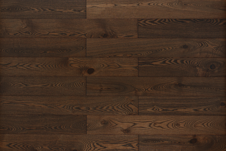 Паркетная доска Amber Wood A32.32.20.125-001 Ясень Шоколад 909x125x14 мм