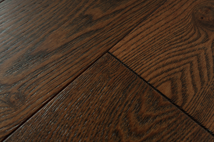 Паркетная доска Amber Wood A32.32.20.125-001 Ясень Шоколад 909x125x14 мм