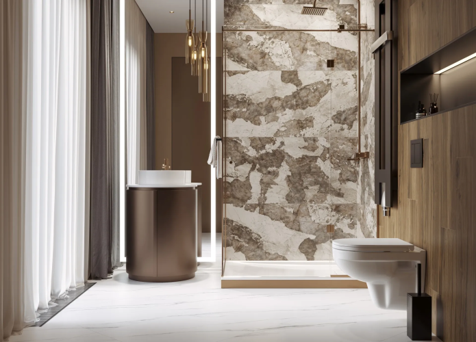 Керамогранит Kerranova K-2601/LR Usadba Gray Beige 60x120