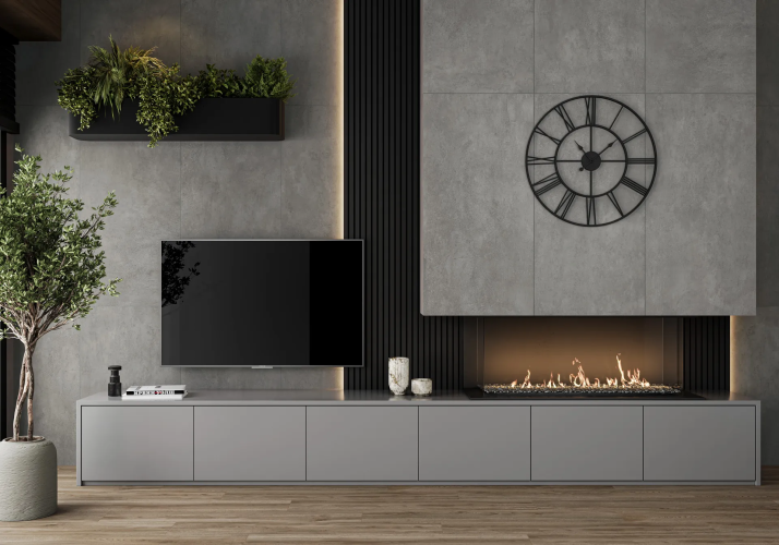 Керамогранит Alma Ceramica GFU60120UNK70R Юнико / Uniko матовый карвинг 60x120  