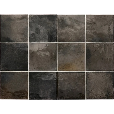 Плитка Equipe Hanoi 30011 Black Ash 10x10