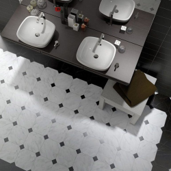 Плитка Equipe Octagon 21010 Marmol Blanco 20x20