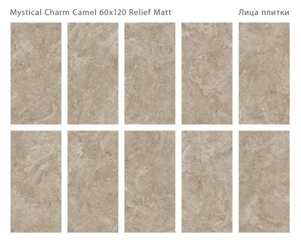 Керамогранит Staro Silk Mystical Charm Camel Relief Matt 60x120