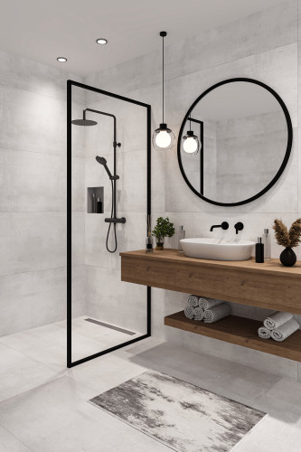 Concrete Bianco Matt 60x120 5мм — фото 3