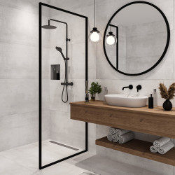 Керамогранит Staro Slim Loft Concrete Bianco Matt 60x120
