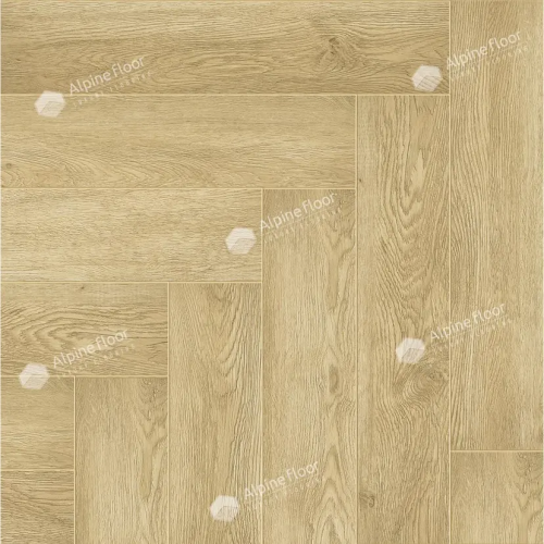 Кварцвиниловая плитка Alpine Floor Parquet LVT Дуб Ваниль Селект ECO 16-3