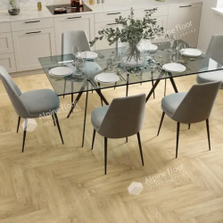 Кварцвиниловая плитка Alpine Floor Parquet LVT Дуб Ваниль Селект ECO 16-3