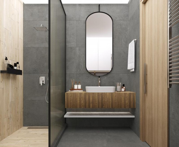 Керамогранит Laparet SG604420R Smart Gris серый 59,50x59,50