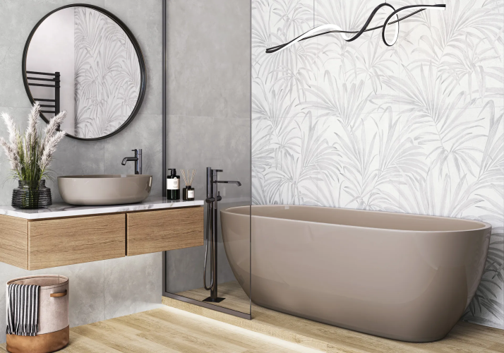 Керамогранит Alma Ceramica GFU60120FLO07L Флора / Flora лаппатированная 60x120