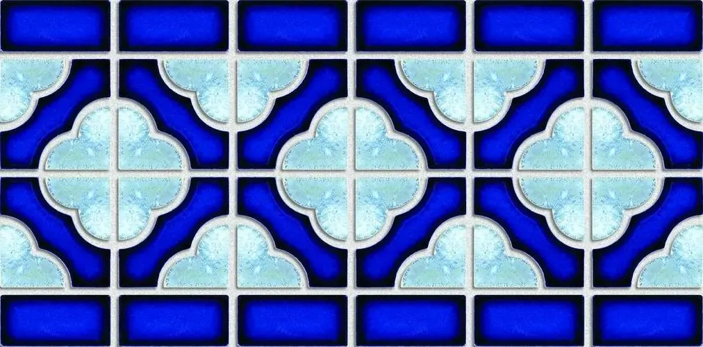 Мозаика NSmosaic BW0020 (48x48) 150x306, глянцевая 