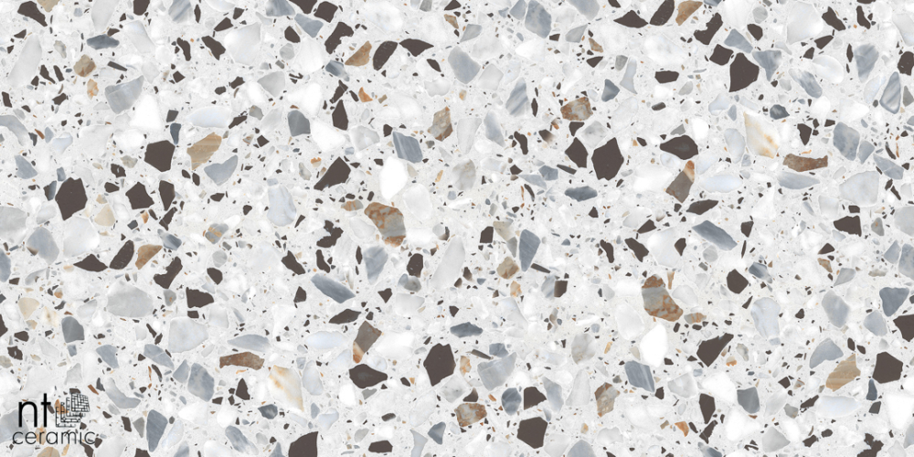 Керамогранит NT Ceramic NTT99606 Terrazzo White 60x120
