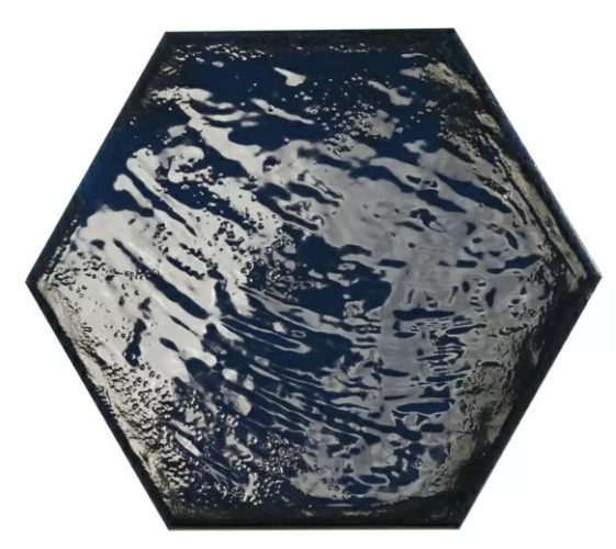 Керамогранит Prissmacer Rain Blue Hex 19.8x22.8