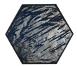 Керамогранит Prissmacer Rain Blue Hex 19.8x22.8