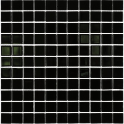 Мозаика Bonaparte  Black glass (25х25х4) 300х300, глянцевая