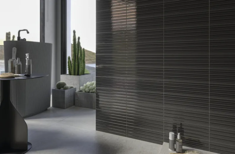 Керамическая плитка Cifre Gare Anthracite Brillo 10х30.5