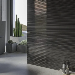 Керамическая плитка Cifre Gare Anthracite Brillo 10х30.5