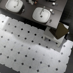 Керамогранит Equipe Octagon 21011 Marmol Negro 20x20