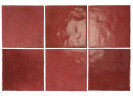 Плитка Equipe Artisan 24457 Burgundy 13,2x13,2